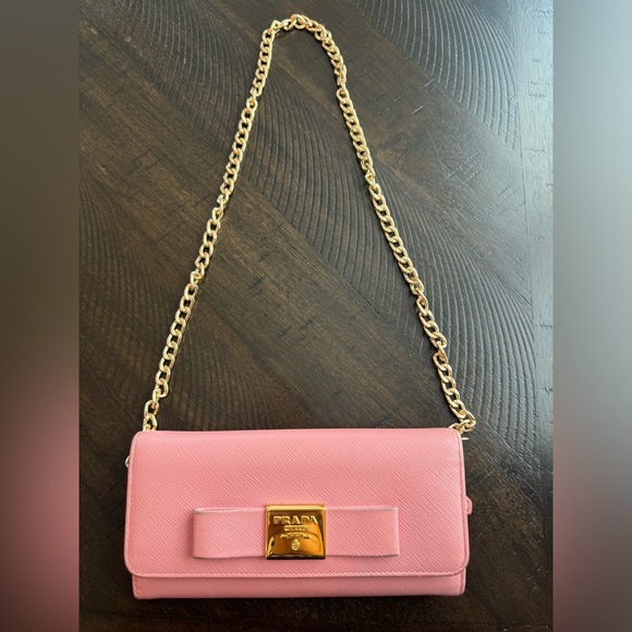 Prada Saffiano Bow Wallet - Picture 12 of 13